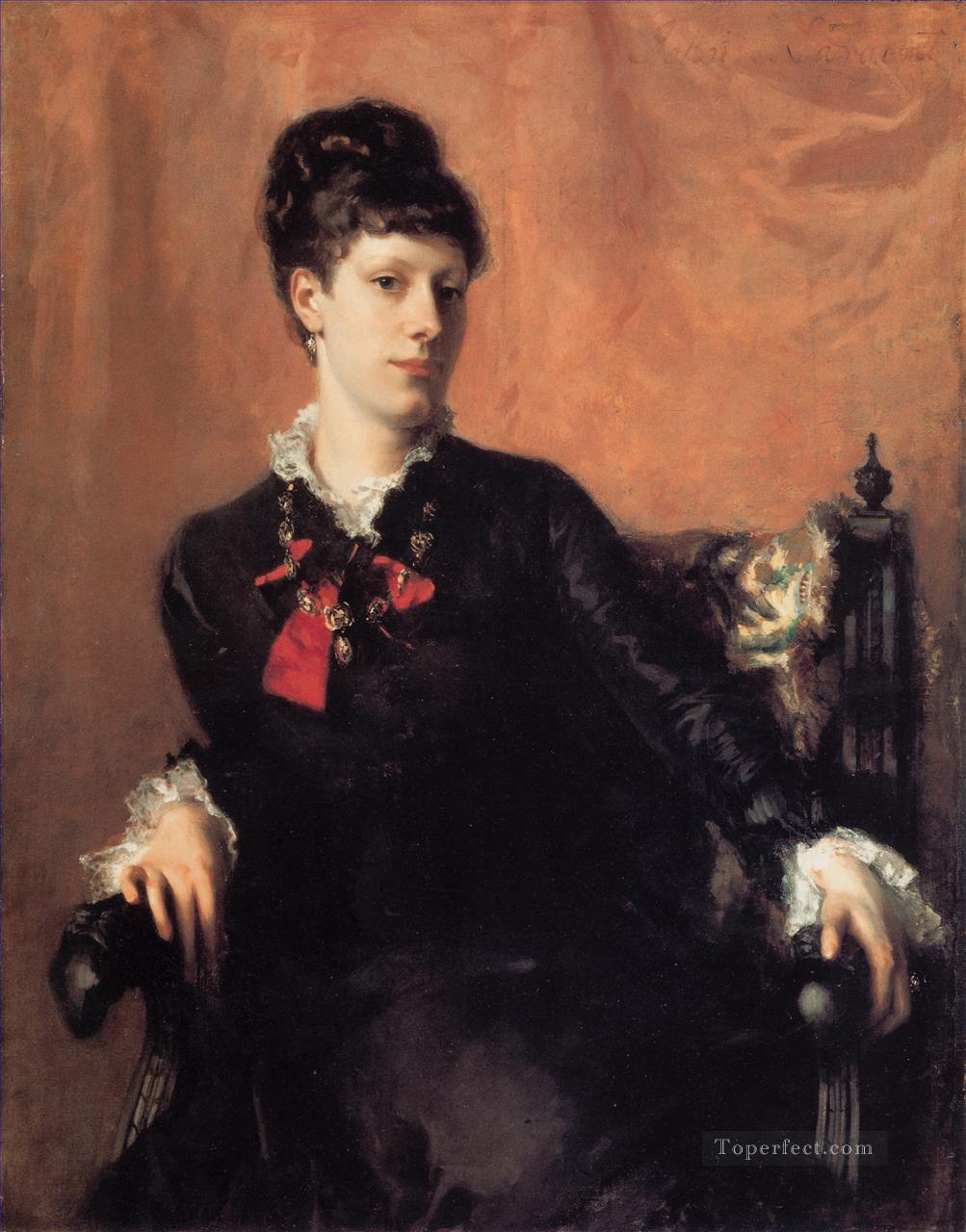 Miss Frances Sherborne Ridley Watts retrato John Singer Sargent Pintura al óleo